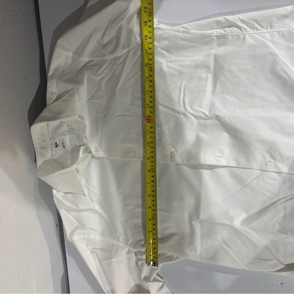 Uniqlo Dress Shirt White Small - Picture 2 of 4